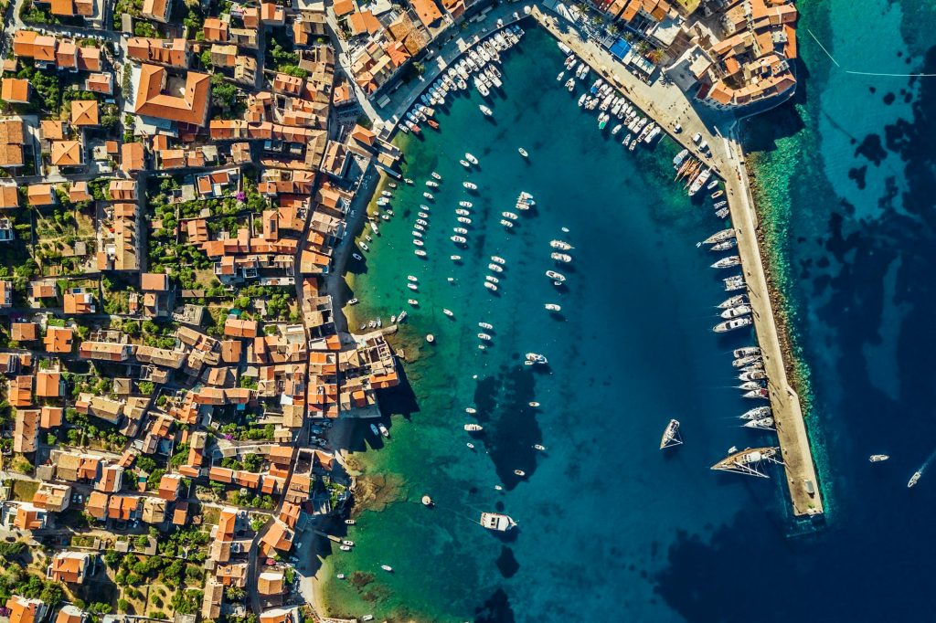 Costal View of Dubrovnik. Croatia
